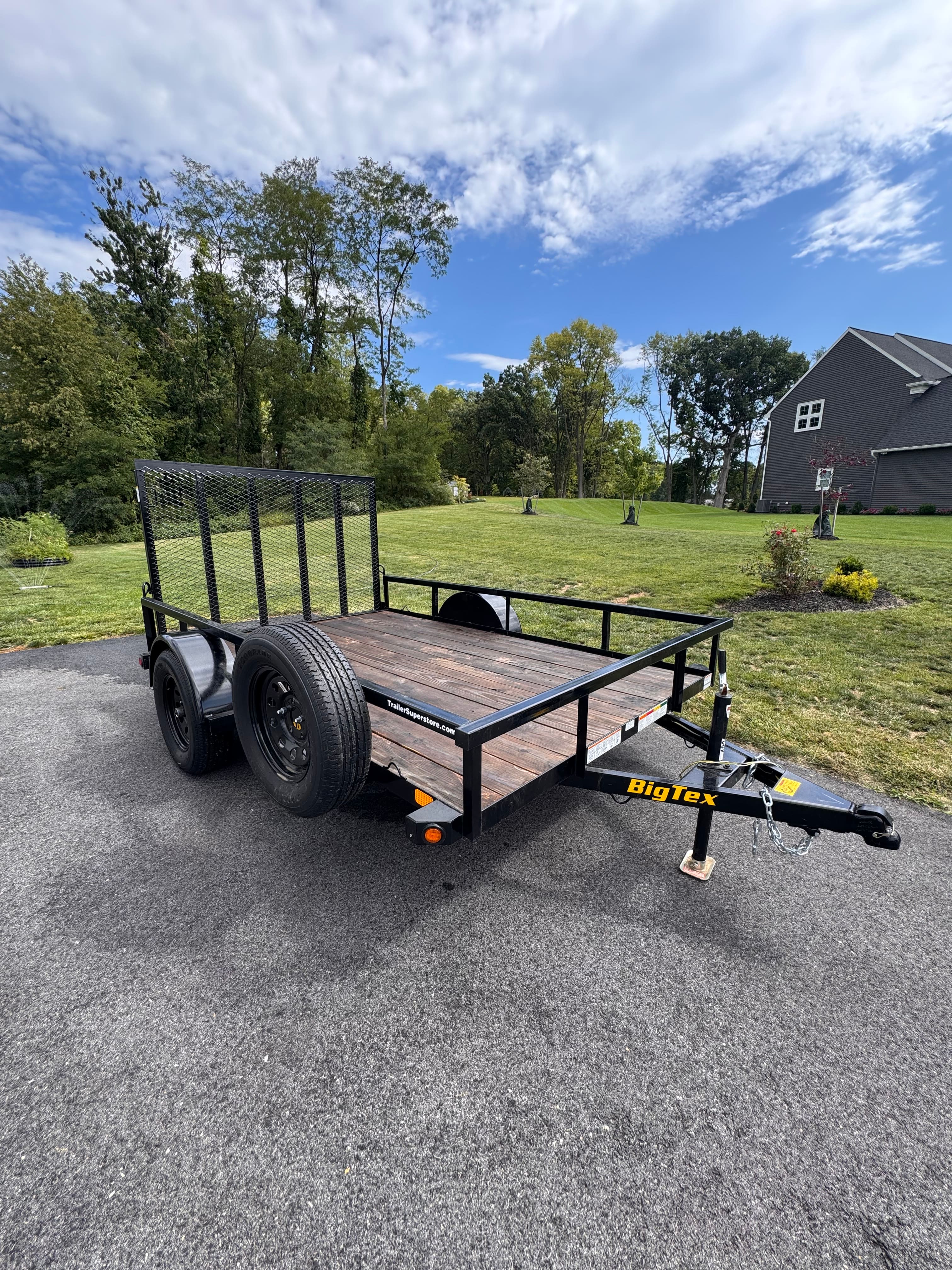 77" x 10' Utility Trailer photo 1 of 4